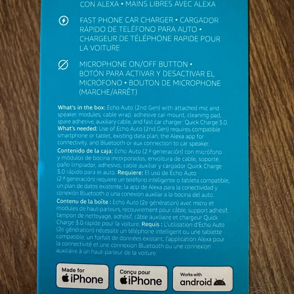 Brand New in Box (Never opened)!! Amazon Echo Auto
